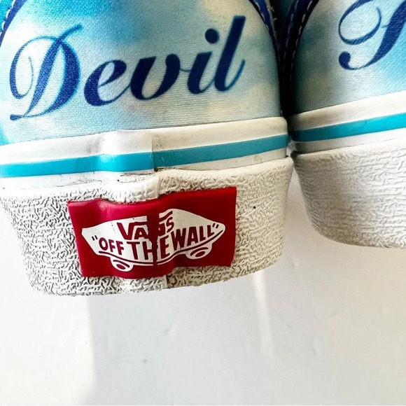 Vans X ONE PIECE Colab Devil Fruit Printed Canvas Classics Womens Size 5 Men 3.5 - Picture 12 of 16